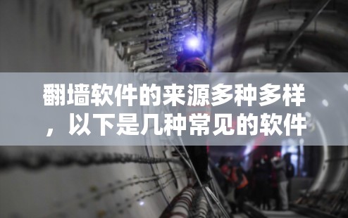 翻墙软件的来源多种多样,以下是几种常见的软件推荐 翻墙软件的来源多种多样,以下是几种常见的软件推荐