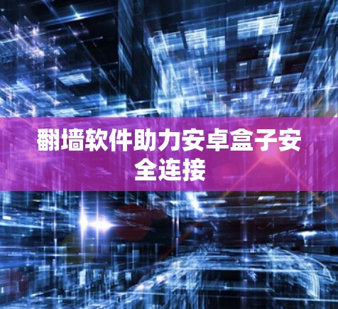 翻墙软件助力安卓盒子安全连接 翻墙软件助力安卓盒子安全连接