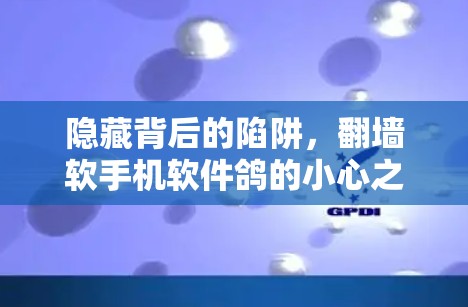 隐藏背后的陷阱，翻墙软手机软件鸽的小心之歌