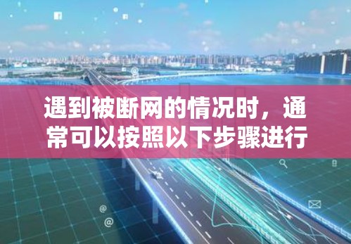 遇到被断网的情况时，通常可以按照以下步骤进行解决