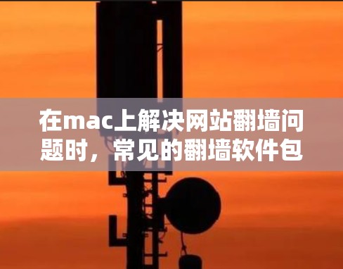 在mac上解决网站翻墙问题时,常见的翻墙软件包括以下几种,每种都有其特定的功能和适用场景 在mac上解决网站翻墙问题时,常见的翻墙软件包括以下几种,每种都有其特定的功能和适用场景