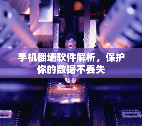 手机翻墙软件解析，保护你的数据不丢失