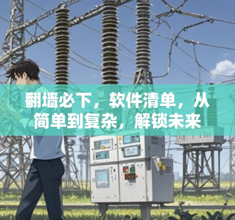 翻墙必下，软件清单，从简单到复杂，解锁未来
