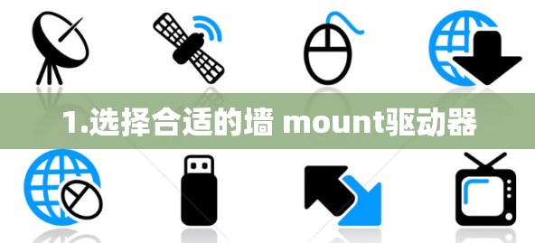 1.选择合适的墙 mount驱动器