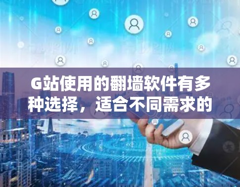 G站使用的翻墙软件有多种选择,适合不同需求的用户。以下是推荐的几种工具 G站使用的翻墙软件有多种选择,适合不同需求的用户。以下是推荐的几种工具