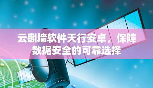 云翻墙软件天行安卓，保障数据安全的可靠选择