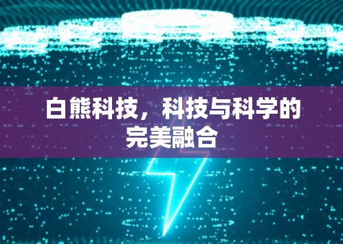 白熊科技,科技与科学的完美融合 白熊科技,科技与科学的完美融合