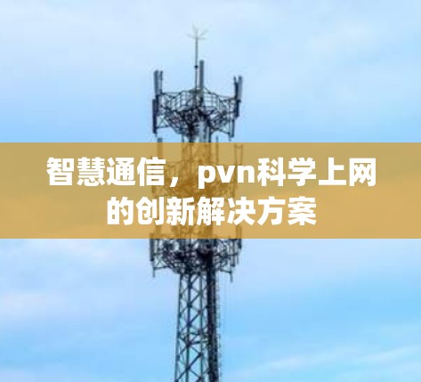 智慧通信，pvn科学上网的创新解决方案