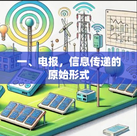 一、电报，信息传递的原始形式