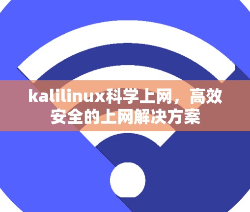 kalilinux科学上网，高效安全的上网解决方案
