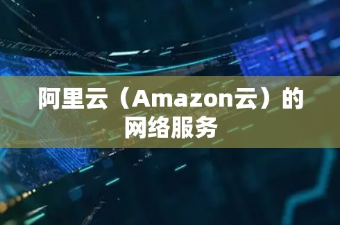 阿里云（Amazon云）的网络服务