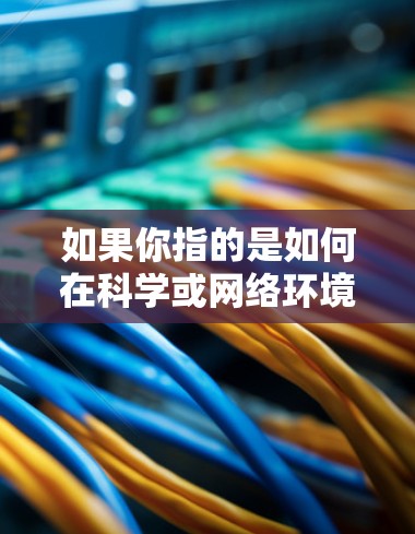 如果你指的是如何在科学或网络环境中使用SSL协议，以下是一些关键点