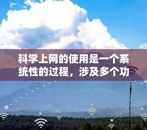 科学上网的使用是一个系统性的过程，涉及多个功能和步骤。以下是一个详细的步骤指南，帮助你有效使用科学上网