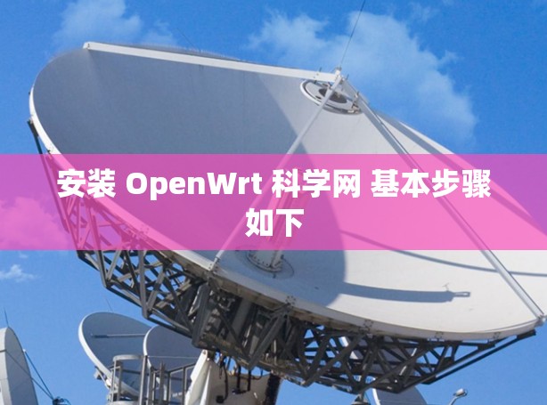 安装 OpenWrt 科学网 基本步骤如下