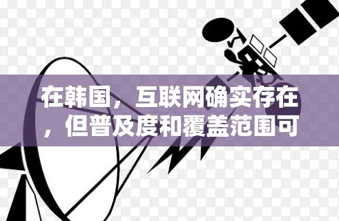 在韩国，互联网确实存在，但普及度和覆盖范围可能与美国不同。如果您想在韩国使用科学上网设备或进行科学计算，以下是一些建议