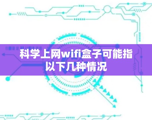科学上网wifi盒子可能指以下几种情况