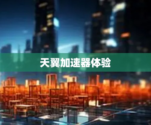 天翼加速器体验 天翼加速器体验