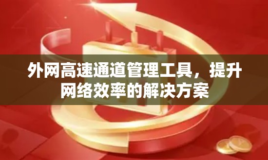 外网高速通道管理工具，提升网络效率的解决方案