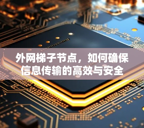 外网梯子节点,如何确保信息传输的高效与安全 外网梯子节点,如何确保信息传输的高效与安全