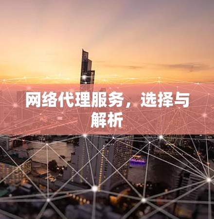网络代理服务，选择与解析