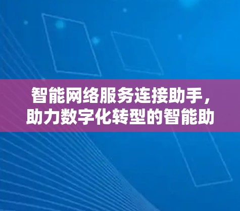 智能网络服务连接助手,助力数字化转型的智能助手 智能网络服务连接助手,助力数字化转型的智能助手