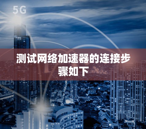 测试网络加速器的连接步骤如下