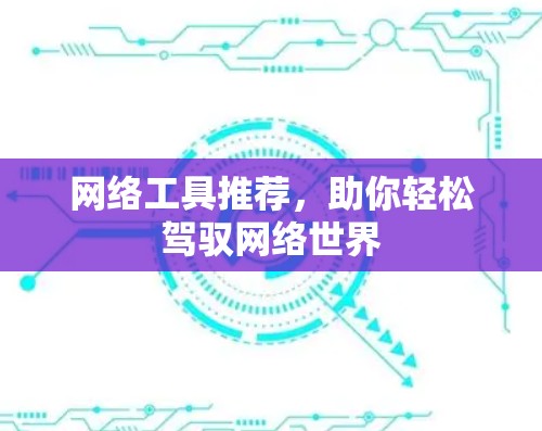 网络工具推荐，助你轻松驾驭网络世界
