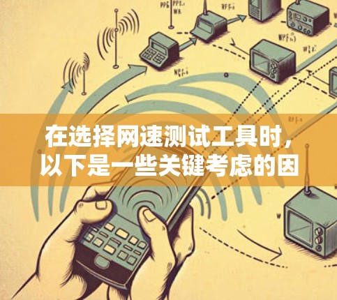在选择网速测试工具时,以下是一些关键考虑的因素和推荐 在选择网速测试工具时,以下是一些关键考虑的因素和推荐