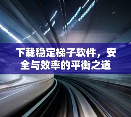 下载稳定梯子软件，安全与效率的平衡之道
