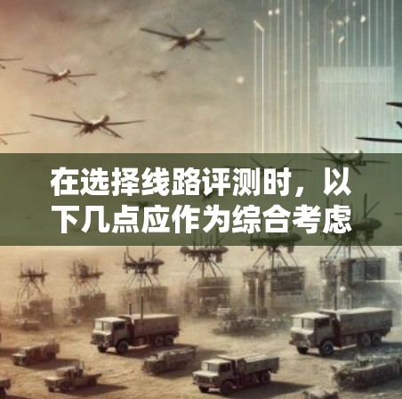在选择线路评测时,以下几点应作为综合考虑的因素 在选择线路评测时,以下几点应作为综合考虑的因素