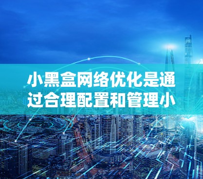 小黑盒网络优化是通过合理配置和管理小黑盒设备来提高网络性能的重要步骤。以下是对小黑盒网络优化的详细分析和建议