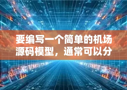 要编写一个简单的机场源码模型，通常可以分为以下几个步骤