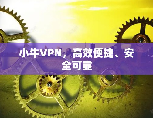 小牛VPN，高效便捷、安全可靠