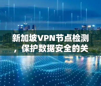 新加坡VPN节点检测，保护数据安全的关键
