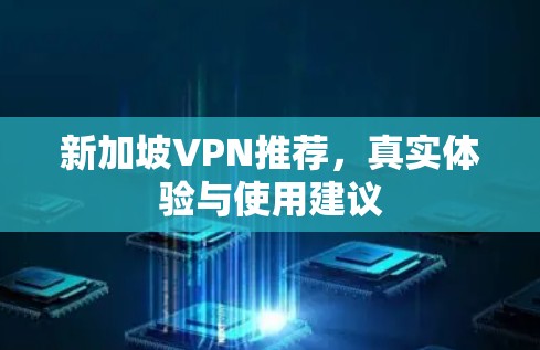 新加坡VPN推荐，真实体验与使用建议