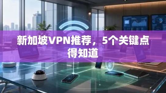 新加坡VPN推荐，5个关键点得知道
