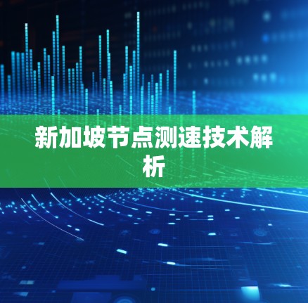 新加坡节点测速技术解析