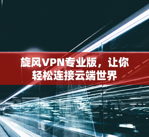 旋风VPN专业版，让你轻松连接云端世界
