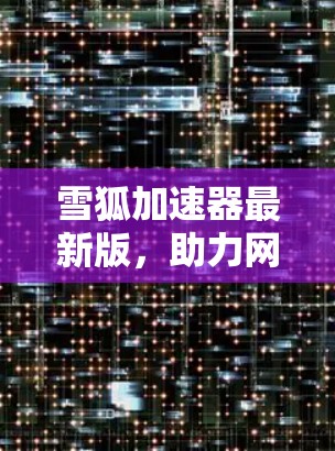 雪狐加速器最新版，助力网络加速，直达巅峰