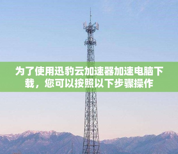 为了使用迅豹云加速器加速电脑下载,您可以按照以下步骤操作 为了使用迅豹云加速器加速电脑下载,您可以按照以下步骤操作