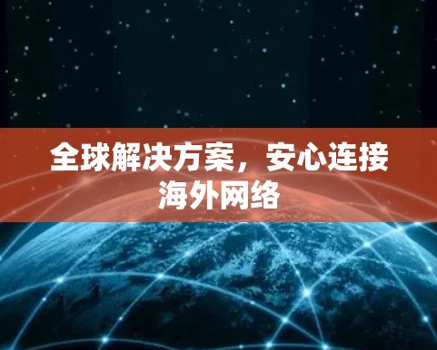 全球解决方案,安心连接海外网络 全球解决方案,安心连接海外网络