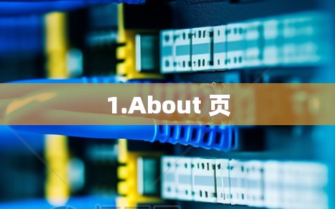 1.About 页