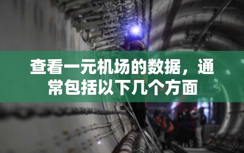 查看一元机场的数据，通常包括以下几个方面