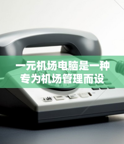 一元机场电脑是一种专为机场管理而设计的电脑，主要用于管理登机和航程查询。以下是对一元机场电脑的详细介绍