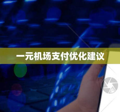 一元机场支付优化建议