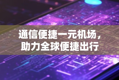 通信便捷一元机场，助力全球便捷出行