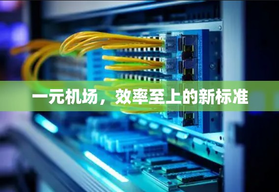 一元机场，效率至上的新标准