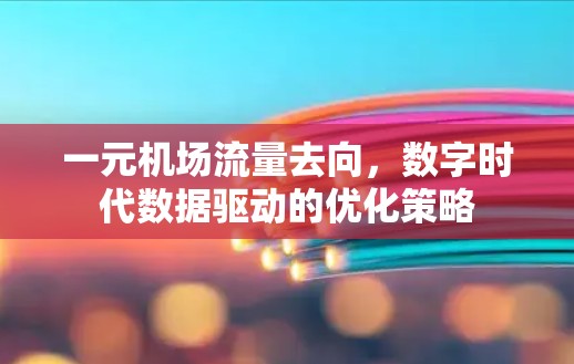 一元机场流量去向,数字时代数据驱动的优化策略 一元机场流量去向,数字时代数据驱动的优化策略
