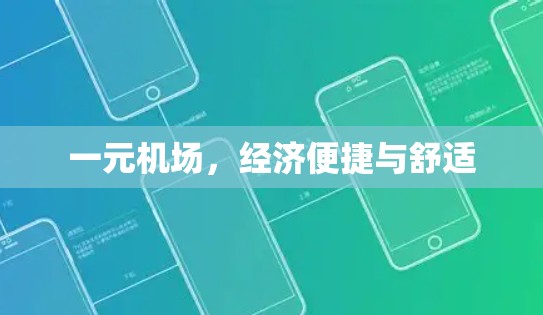一元机场，经济便捷与舒适