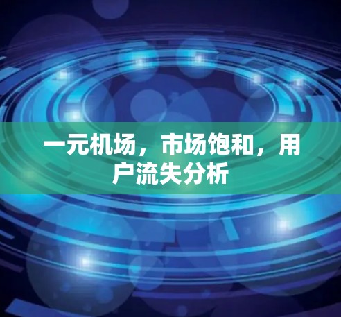 一元机场，市场饱和，用户流失分析